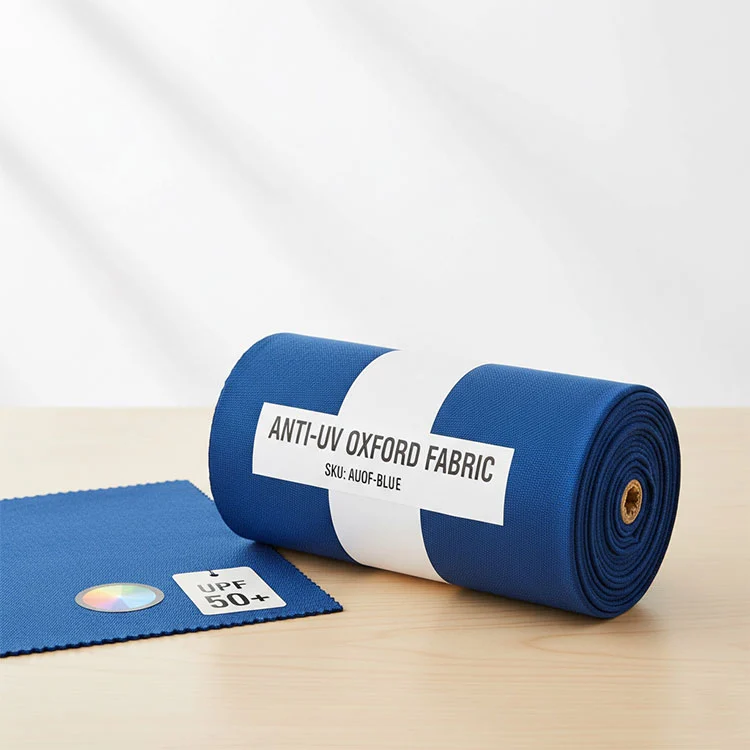 폴리에스테 반대로 UV 옥스포드 직물