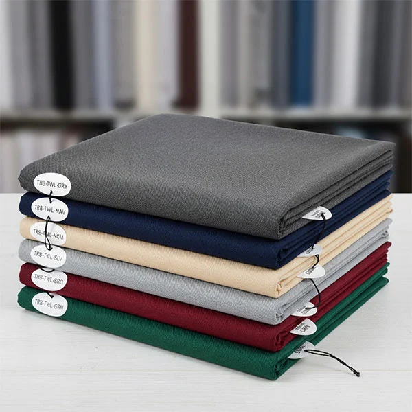 TR 혼합 능직 안감 원단